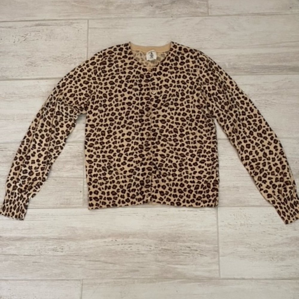 Leopard print sweater